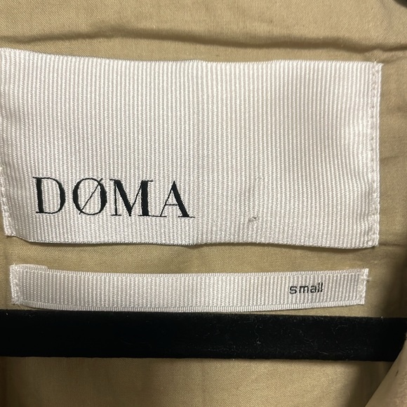 Genuine leather cream tan beige bomber jacket sz small s - Picture 2 of 7